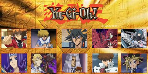 My Top 10 Favorite Yu Gi Oh Characters By Firemaster92 On Deviantart