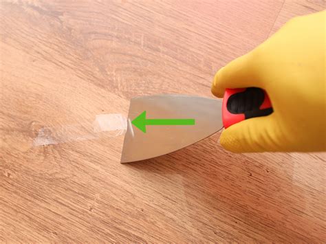 Remove Adhesive From Wood Floor F