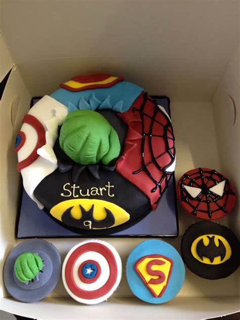 Did you scroll all this way to get facts about marvel cake? Marvel superheroes cake and cupcakes | Marvel cake ...