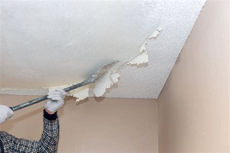 A quick google suggests these could be removed by spraying with water. We are your local popcorn and textured ceiling removal ...