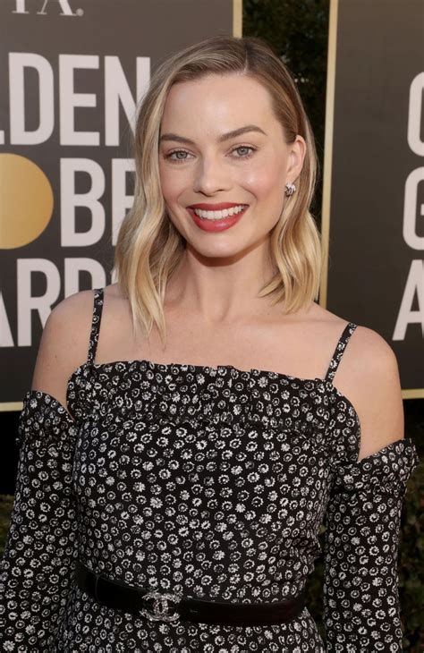 She has received nominations for two academy awards, four golden globe awards. Margot Robbie - 2021 Golden Globe Awards • CelebMafia