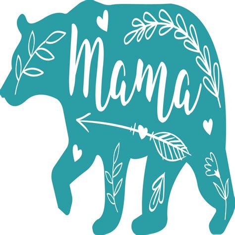 Super Mama Bear 11672205 Png