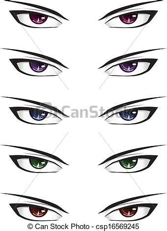 Female eyes tend to be rounder since there are so many types and shapes when it comes to anime eyes, first you need to think. Anime male eyes - csp16569245 | Anime eyes, Manga eyes, Male eyes