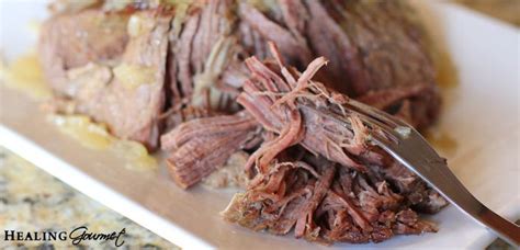 Anne, i made this pot roast in my instant pot this evening, with a few tweaks. Fall-Apart Pressure Cooker Pot Roast - Healing Gourmet ...
