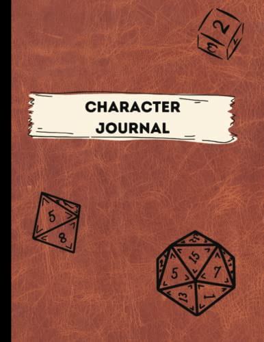 Rpg Character Journal 75 Page All In One Character Sheet Campaign