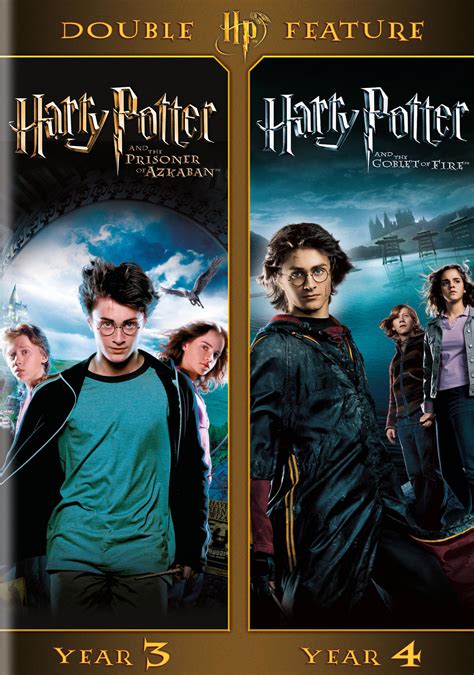 Best Buy Harry Potter Double Feature Year 3 And Year 4 Dvd