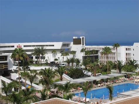 Blick Vom Zimmer Zum Palace Hotel Riu Arecas Adults Only La Caleta My