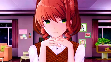 Telling Monika I Feel Angry Monika After Story Mod Youtube