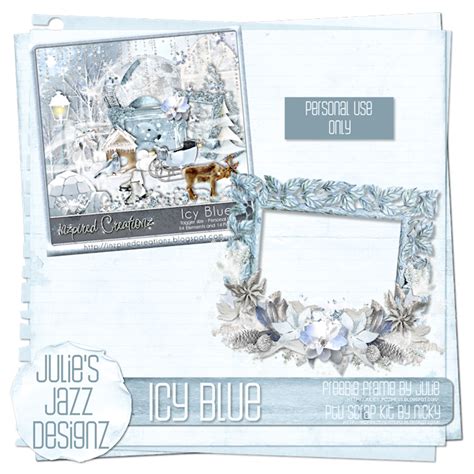 Julies Jazz Designz Ftu Cluster Icy Blue