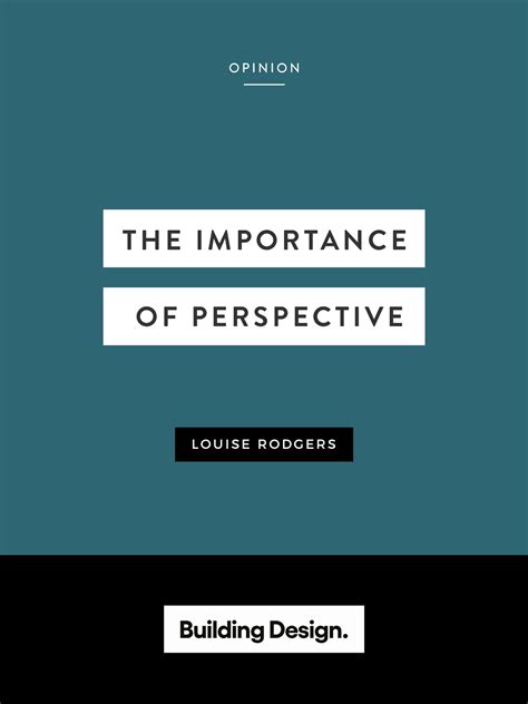 The Importance Of Perspective — Step Up