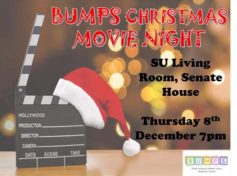 Bumps Christmas Movie Night Senate House Bristol December 8 2022