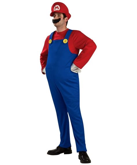 Mario Super Adult Costume Men Mario Costumes