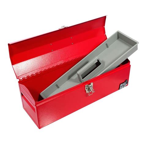 In order to get a professional result, you need to insert the screws properly and to fill the holes with a good wood. Big Red 19 in. Hand-Away Tool Box-TB101 - The Home Depot