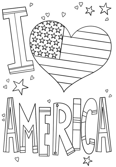 Free Printable 4th Of July Coloring Pages For Kids 4th Grade Coloring