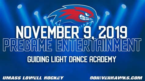 Guiding Light Dance Academy Performs At Umass Lowell River Hawks November Youtube