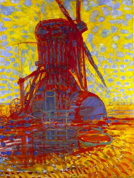 Piet Mondrian Windmill In Sunlight 1908