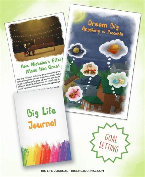 7 Fun Goal-Setting Activities for Children | Goal setting activities, Life journal, Goal setting