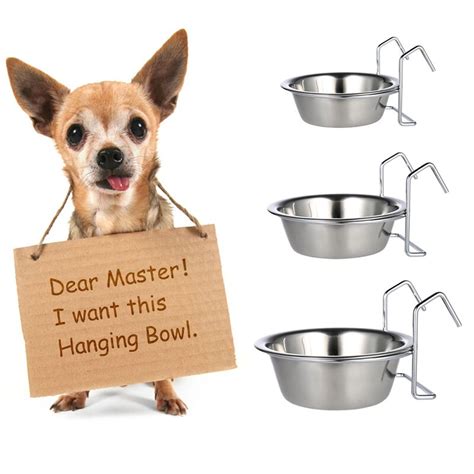 Whether your dog is known for inhaling their food without chewing or they just enjoy a little extra mental stimulation, this interactive dog the petsafe drinkwell water bowl is the perfect solution. Hanging Anti slip Puppy Pet Bowl For Small Dog Bowl Cat ...