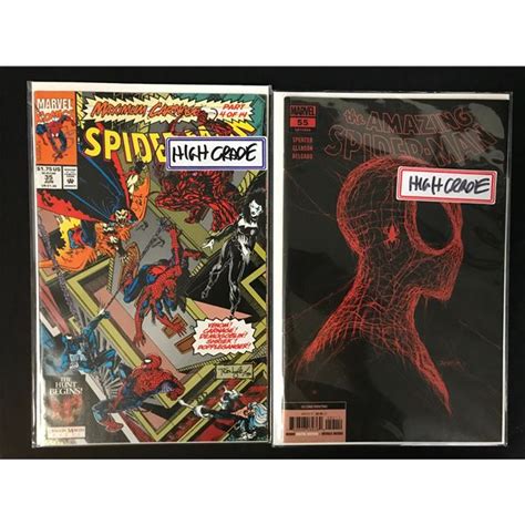 Spider Man Comic Book Lot Marvel Comics