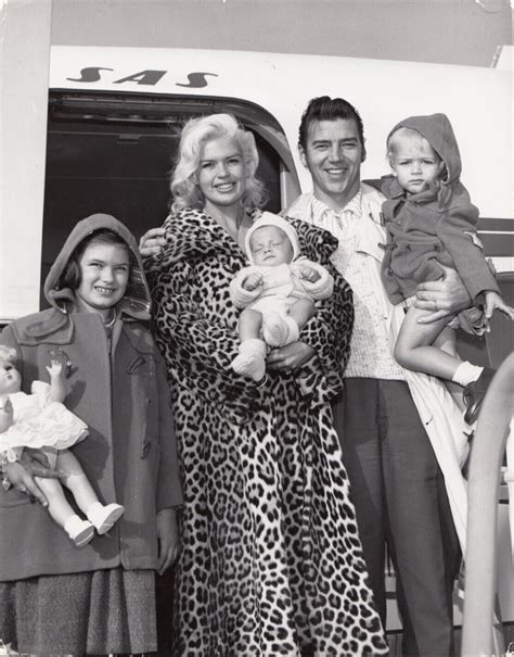 Photo Originale Jayne Mansfield Mickey Hargitay Zolt N Mikl S Jayne Marie Ebay