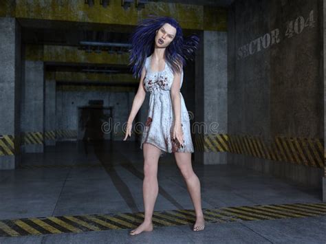 Female Zombie Stock Image Image Of Woman Game Undead 54058613