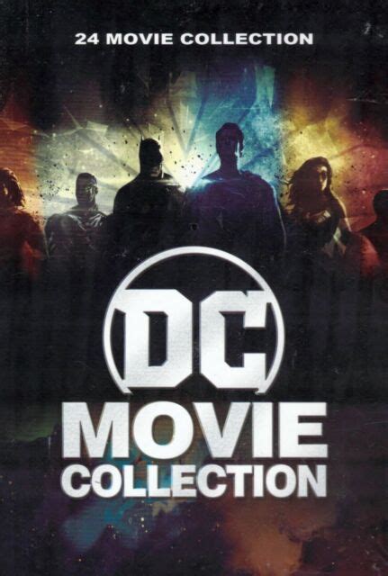 Dc Comics 24 Film Movie Collection Lot Dvd 12 Disc 2020 Region 1 Dvd