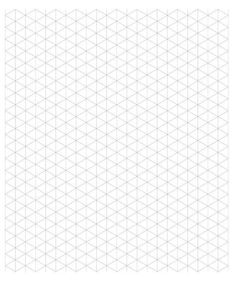 Printable Isometric Graph Paper Free Printable Graph Paper