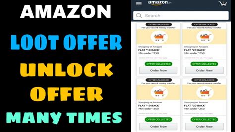 Amazon Shopping Loot Offer Get Exciting Rewards Unlocked Everytime