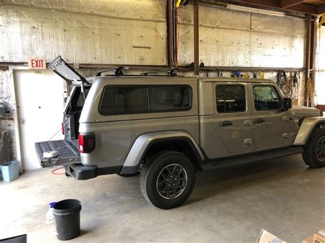 Diy camper shell and rear suspension and capability of the. Jeep Gladiator Camper Shell Install - Stonestrailers