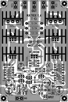 Using transistors mosfet ic on a lot types. 1000 Watts Power Amplifier Pcb Layout - PCB Circuits