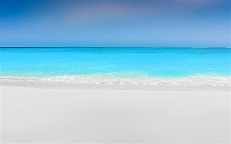 Download Sea White Sand Nature Beach Wallpaper 2560x1600 Dual Wide