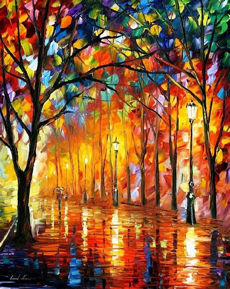 Desirable Moments Palette Knife Oil Painting On Canvas