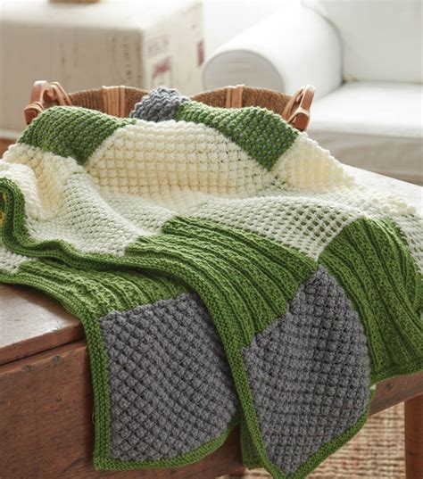 Patchwork Quilt Blanket Joann Jo Ann Blanket Knitting Patterns