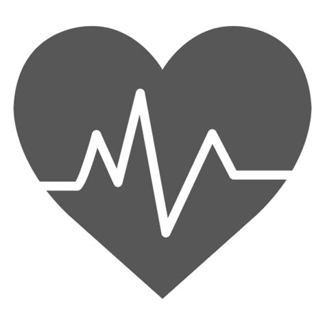 Icono De Corazón De Frecuencia Cardíaca Descargar Pngsvg Transparente