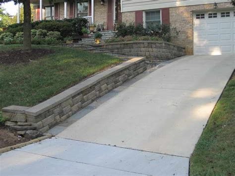 Ray Mentioned Needing A Driveway Retaining Wall What Should That Match