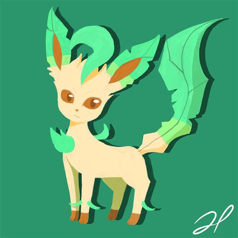 Leafeon By Syntheticdaemon On Deviantart