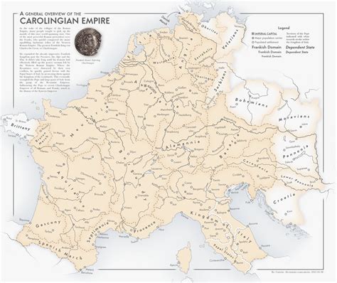 The Carolingian Empire In 814 By Schwarzbauer2 Maps On The Web