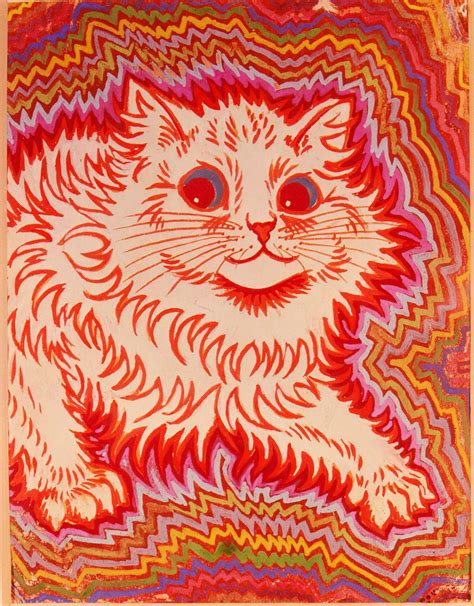 I have been a huge fan of louis wain for about 12 years and have admired his art work and all the things he did for cats in his lifetime. Louis Wain: The Man Who Drew Millions of Far-Out Cats ...