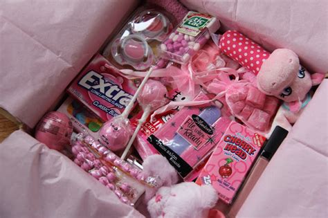 50 romantic gifts for women on valentine's day (or any day). Colorful gift basket ideas! - A girl and a glue gun