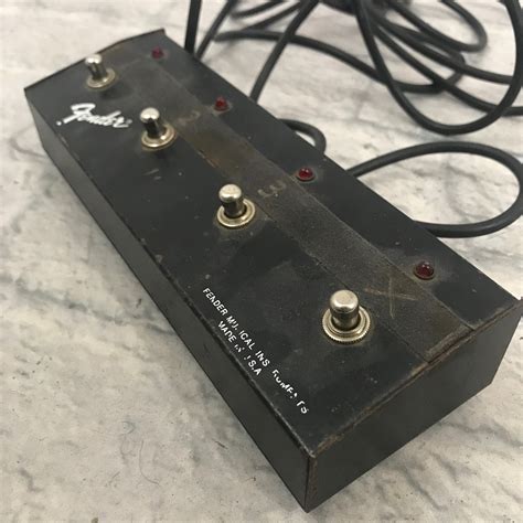 Fender 4 Pedal Foot Switch Evolution Music