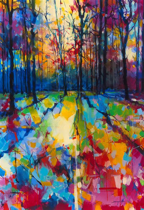 Colourful Abstract Woods Graphic Art Painting Art Online Wall Art