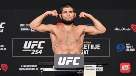 controversy rages after khabib s weigh in for ufc 254