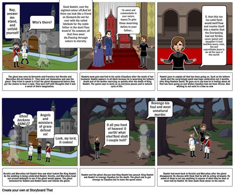 Hamlet Act Storyboard By E Fa