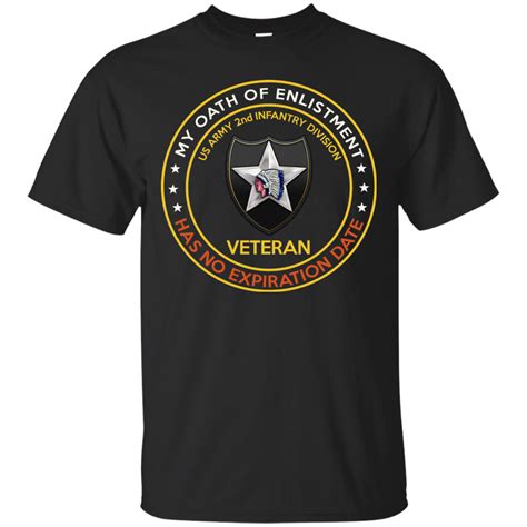 Us Army 2nd Infantry Division Veteran Shirts Teesmiley