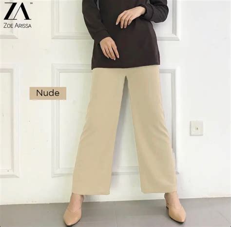 Palazo Nude Women S Fashion Bottoms Other Bottoms On Carousell