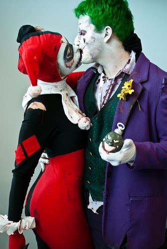 Harley Quinn Kissing The Joker Sean Doorly Flickr