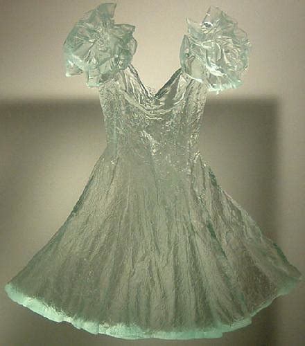 Glass Dress A Dress Made Of Glass On Display At Wheaton Vi… Flickr Photo Sharing