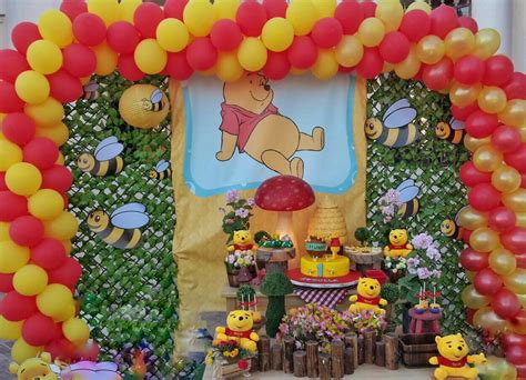 Winnie The Pooh Birthday Party Ideas Photo 1 Of 20 Catch My Party