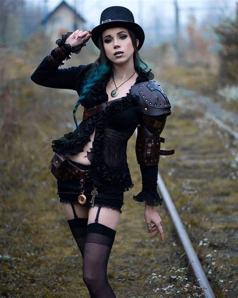 ️ ☯★☮ Steampunk Girl Steampunk Couture Steampunk Clothing