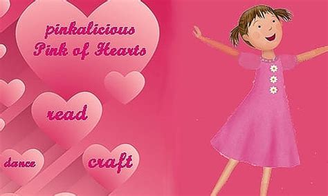 Pinkalicious Pink Of Hearts Valentines Day Reading Dancing